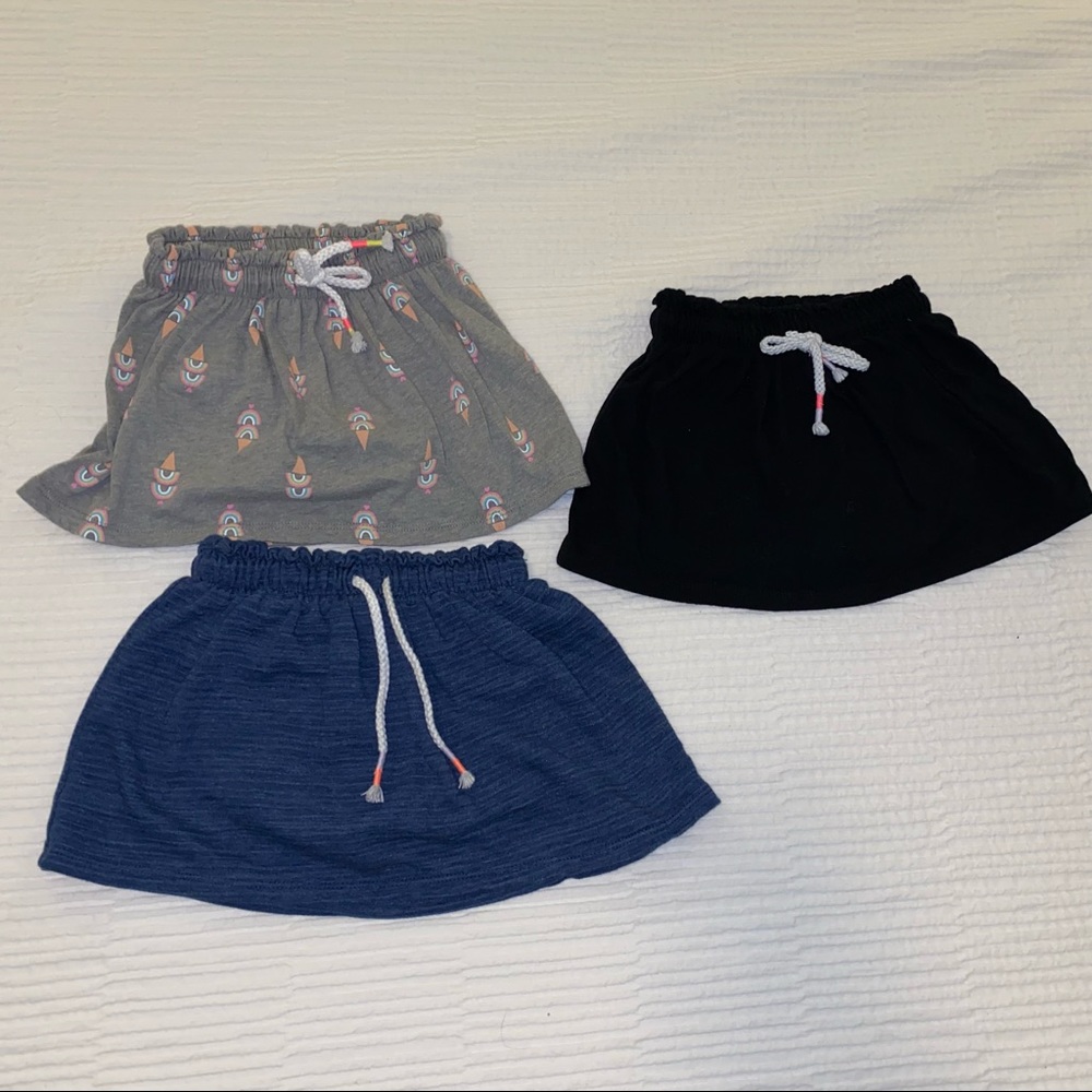 Set bundle of 3 Cat and Jack skorts for toddler